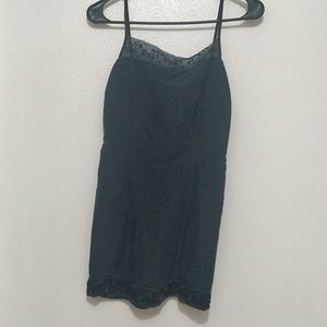 Black short night dress